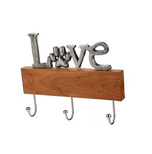 Crochet mural en laiton de taille personnalisée Décoration intérieure en métal de qualité exclusive pour la salle de bain et la cuisine Logo personnalisé - Product Image 3