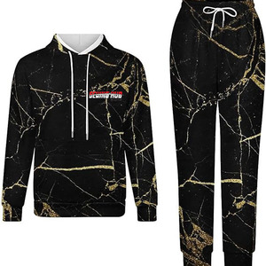 L'Unique Imprimé épais lourd survêtements unisexe pantalons de survêtement et sweat à capuche hommes femmes style chaud 3D Imprimer Hoodie - Product Image 5