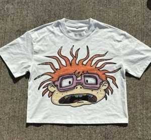 Camiseta Vintage de Gran Tamaño con Logotipo Personalizado OEM, Estampado en Serigrafía, Lavado a la Piedra, Estilo Hip Hop para Hombre - Product Image 6