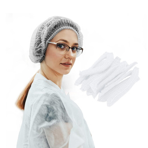 Gorro protector desechable no tejido OEM proveedor de fábrica venta al por mayor personalizado salón spa Cocina Comida ropa de higiene médica - Product Image 5