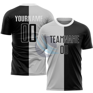 ชุดเสื้อฟุตบอลชาย2ชิ้นเสื้อฟุตบอลระบายอากาศปรับแต่งโลโก้ได้ชุดฟอร์มฟุตบอลขายส่ง - Product Image 5