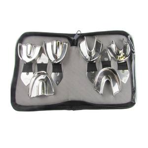 ชุดถาดพิมพ์6ชิ้นแบบใช้ซ้ำได้สำหรับเครื่องมือผ่าตัดทางทันตกรรมแหล่งพลังงานด้วยมือเหล็กกล้าและโลหะแข็งสำหรับเด็ก - Product Image 2