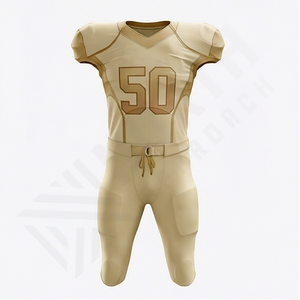 Most Popular American Football Uniform Customized Printing Breathable Sports American Football Uniform <b>Short</b> <b>Sleeve</b> Team Wear - Product Image 1