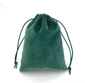 Custom Logo Good Quality Velvet Cosmetic <b>Small</b> Drawstring <b>Bag</b> From Products Vietnam - Product Image 2