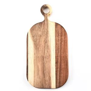 Planche à découper double face en bois d'acacia personnalisée, bloc à découper en bois massif avec fonction antibactérienne pour une utilisation en cuisine - Product Image 4