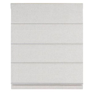 Stores romains occultants sur mesure en tissu de lin plat, certifiés CE, vente en gros directe usine pour chambre, bureau, hôtel - Product Image 4