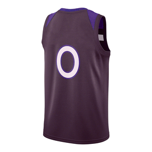 Camiseta de baloncesto con logotipo cosido personalizado, camiseta de baloncesto sublimada de malla de poliéster bordada - Product Image 5