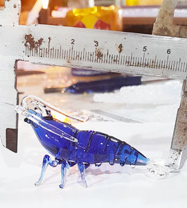 OEM Custom Handcrafted Murano Glass Shrimp <b>Lobster</b> Animal Sculpture Figurine Blown for Decorative Glass Art - Product Image 2