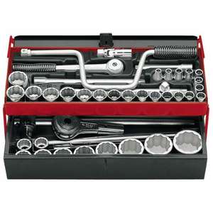 ชุดซ็อกเก็ตโพลีโกนัลขนาด 1/2'' และ 3/4'' ของ Facom ขนาดต่างๆ ตั้งแต่ 3/8'' ถึง 2'' - Product Image 1