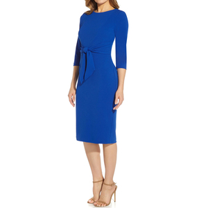 Vestidos de carrera de mujer de color sólido de manga larga/peso ligero y vestidos de carrera ajustados para mujer - Product Image 3