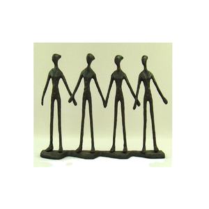 Escultura de Diseño Estándar Material metálico de primera calidad Hombre Forma humana Escultura decorativa de mesa para proveedor mayorista - Product Image 1