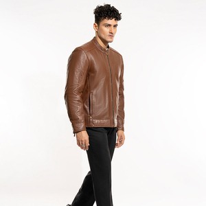 Chaquetas de piel de oveja con soporte para hombre de alta calidad Impresión de logotipo personalizado High Street Disponible Diferentes chaquetas para hombres - Product Image 4