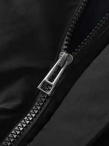 Chaqueta bomber de cuero personalizada directa de fábrica para hombre, transpirable e impermeable, estilo Hip Hop para invierno, precio al por mayor - Product Image 2