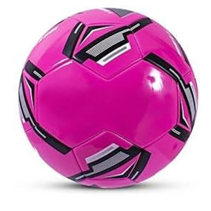 Ballon de football rose de haute qualité pour enfants, taille 5, entraînement et pratique, logo personnalisé imprimé, couleurs personnalisées, fabriqué au Pakistan - Product Image 2