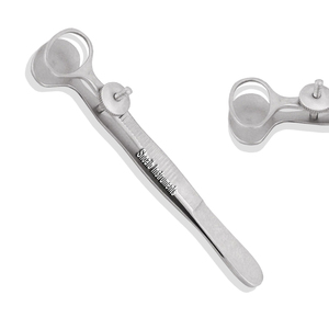 Outils orthopédiques vétérinaires manuels 15cm Pince à tissu de renard 3x3 dents Pince vasculaire à dissection chirurgicale dentaire à verrouillage incurvé - Product Image 4