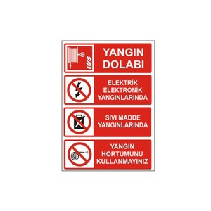 PVC Fire Cabinet Sign Home Decoration <b>Vinyl</b> Sticker - Product Image 1