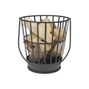 Brazier en métal 38x38xH38/77 cm pour usage extérieur - Product Image 3