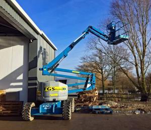 New Electric Trailer Mounted Articulating Towable Boom <b>Lift</b> Cherry Picker Aerial Work Platform <b>Man</b> <b>Lift</b> 18.39m In Stock - Product Image 6