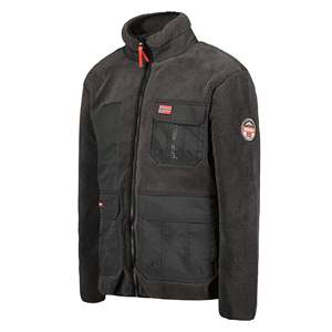 Veste en polaire zippée de luxe à coupe moderne et lourde à la mode pour hommes Meilleure qualité Nouvelle veste isolée confortable pour hommes - Product Image 3