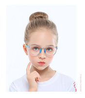 Lunettes de Protection Multicolores Anti-Lumière Bleue pour Enfants et Étudiants