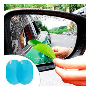 Pair of Waterproof Rainproof <b>Film</b> for Car Rearview <b>Mirrors</b> - Assorted Colors - Product Image 3