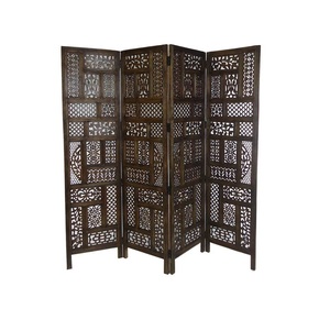 Durable Partition Wooden Modern Quality Handcrafted Wooden Divider Wall <b>Separator</b> Premium Designer Middle Unit Home Decoration - Product Image 2