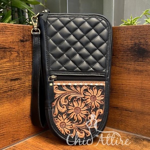 <strong>Wholesale</strong> High Quality Women Hand Tooled Quilted Leather Concealed Carry <strong>Gun</strong> Holster Tactical <strong>Gun</strong> Holster Universal Custom <strong>Case</strong>