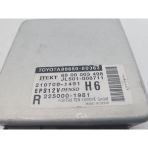 Unité de commande de colonne de direction Toyota Yaris Série 896500D363 1NZFXE Hybride 1497 (17>20) - Product Image 6