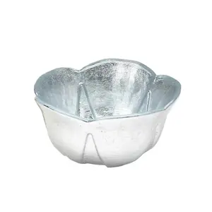 Bol profond sculpté de luxe, design métallique tendance, bols en métal doré faits à la main, bol sûr, fabriqué par Zahid Exports, grand grossiste - Product Image 1