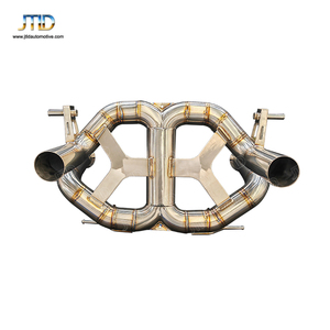JTLD vente directe d'usine système d'échappement droit en acier inoxydable Catback pour Lamborghini SVJ - Product Image 3