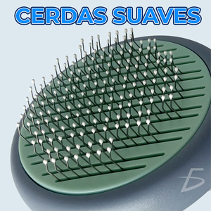 Spazzola autopulente personalizzabile per la rimozione dei peli di animali domestici, in acciaio inossidabile e materiale ABS, per cani e gatti - Product Image 4