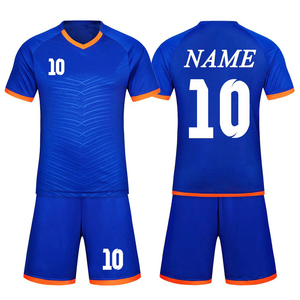 Kit de fútbol personalizado para jugadores jóvenes, conjunto de ropa de fútbol ajustado para adultos, uniforme deportivo de fútbol de malla para verano - Product Image 6