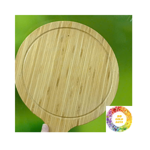 Planche à découper en bambou de qualité supérieure ensemble de planches à découper de cuisine extra large charcuterie naturelle servant bloc de planche à découper en bois - Product Image 4