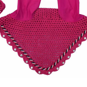 Redes para Orejas de Caballo de Malla Transpirable Ligera de Alta Calidad con Logotipo Personalizado para Todas las Razas de Caballos - Venta al por Mayor - Product Image 6