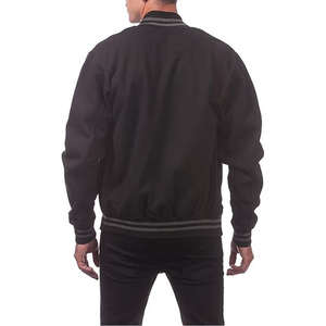 Jacket Custom Embroidery Letterman Baseball Varsity Jacket Wholesale Casual for Men - Product Image 5