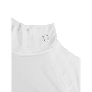 Handee <b>White</b> Men's 100% Polyester Breathable Knitted Fabric Golf Shirts/Tops-<b>Polo</b> Collar Full Sleeve Comfortable Stylish Outfit - Product Image 3