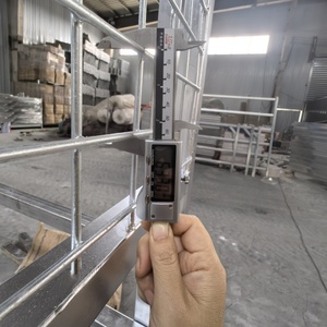 带屋顶的临时马档镀锌框架马Stable - Product Image 5