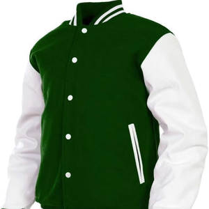 Chaquetas universitarias con logotipo personalizado para hombre, chaqueta de béisbol universitaria con capucha de invierno de marca de calidad 100% para hombre, envío DDP - Product Image 1