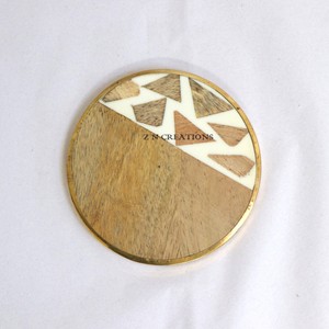 Handmade High Quality Vintage Eco-Friendly Custom <b>Coasters</b> Wooden Resin Marble Drinks Mat & Pads Direct Handcrafted Manufacturer - Product Image 4