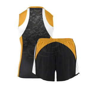 Uniforme de atletismo para hombre con logotipo personalizado, servicio OEM, superventas, ropa deportiva para correr, uniforme de atletismo - Product Image 3