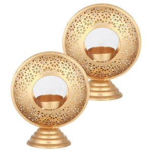 Glimmering Charm Candle Holder for Your Home Soothing Tea <b>Light</b> Holder to Elevate Your <b>Space</b> - Product Image 2