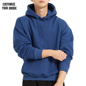 Custom 500Gsm Unisex Pullover Hoodie Heavyweight Sudadera de gran tamaño con impresión personalizada Sudadera con capucha de los hombres - Product Image 1