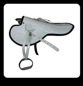 Sillín de cuero ligero ecuestre Para Caballo, nuevo diseño, para saltar, Occidental, inglés, carreras - Product Image 2