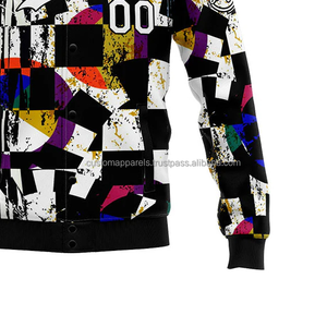 เสื้อแจ็คเก็ตทีมตัวแทนพรีเมี่ยมคอตั้งเสื้อเสื้อแจ็คเก็ตทีมตัวแทนออกแบบได้เองตกแต่งด้านหน้าด้วยการปัก MCACVJ-229 - Product Image 6