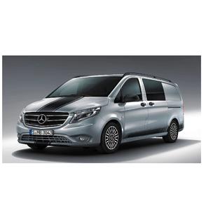 Mercedes-Benz Vito con comodidad excepcional Los mejores asientos interiores de cuero oscuro Motor Turbo Dirección izquierda-¡Precios bajos inmejorables! - Product Image 4