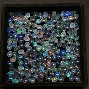 Boulder Opal Triplet Ovale Cabochon Multi Fire Pierres Lâches 3-13 MM, Bonne Qualité Boulder Opal Gemstone pour Faire des Bijoux - Product Image 6
