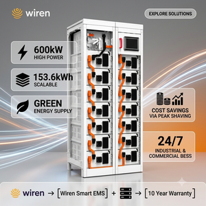 4C Discharge 51.2V LiFePO4 Battery Storage System 16S1P 2.56kWh Module Wiren UPS4C2 153.6kWh Commercial <b>UPS</b> <b>Power</b> <b>Supply</b> Cabinet - Product Image 1