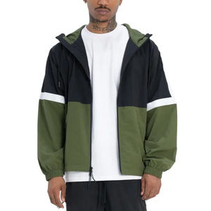 Chaqueta Cortavientos de Alta Calidad para Hombre, Personalizada, Talla Grande, Impermeable, con Cierre de Cremallera, Cortavientos, Transpirable - Product Image 3