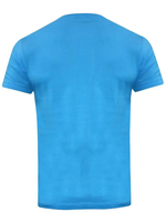 T-shirts en coton 100% de haute qualité, tricotés, respirants, col rond, manches courtes, imprimés en belles couleurs, logo personnalisé, pour hommes