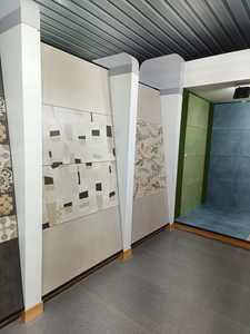 กระเบื้องเคลือบเซรามิค600x1200มม. ทันสมัยพื้นผิวมันวาวขัดเงาตกแต่งให้ดูหนา8/10มม. รับประกัน5 + ปี - Product Image 5